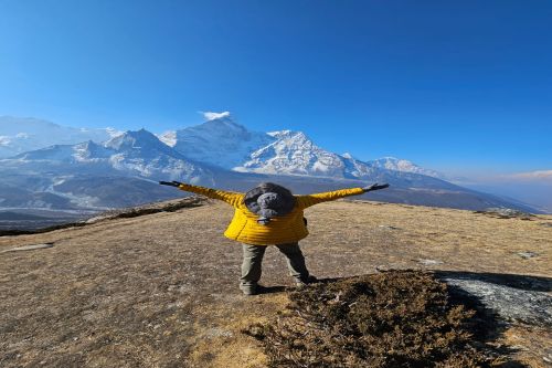 Group joining trek- trekking in Nepal